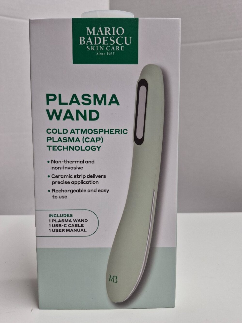 Mario Badescu Plasma Wand Cold Atmospheric Plasma CAP Skincare Device